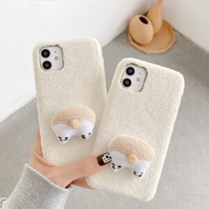 The Hat Bear Plush Is Suitable For 13 Full Series Of Silicone Mobile Phone Cases